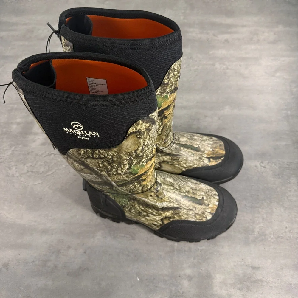 Magellan Outdoors Hunting Boots Mens 13 Camo 800g Insulated Waterproof Wader